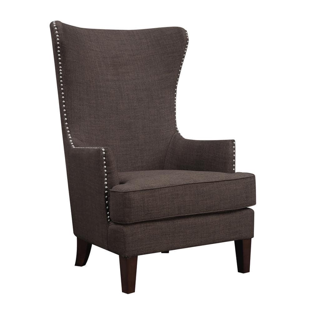 Picket House Furnishings Kegan Accent Chair in Chocolate