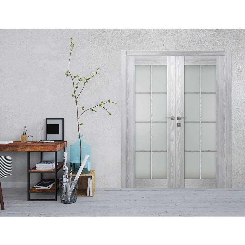 Belldinni Avon 8 Lite Solid + Manufactured Wood Paneled Prehung Door