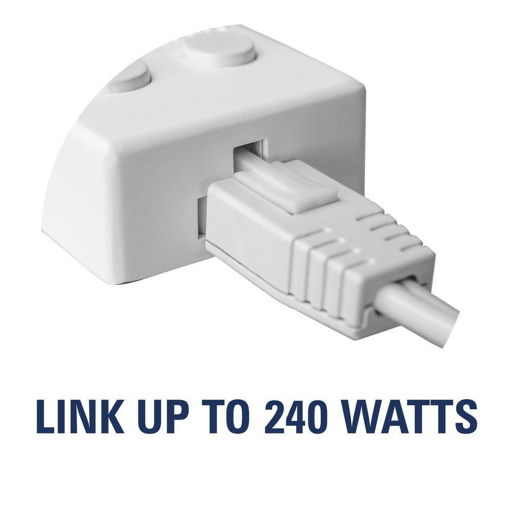 Westek DWSNCCT-L12 LED Deco Glow Under Cabinet Light, 12-inch, White