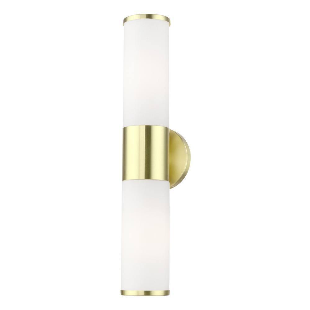 Livex Lighting Lindale 2 - Light Vanity in  Satin Brass