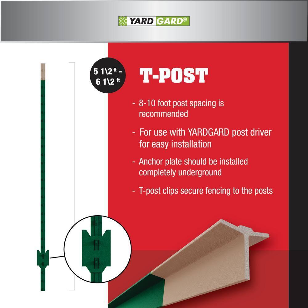 YARDGARD 23 Gauge 1/4 Inch Mesh 4 Foot x 10 Foot Galvanized Hardware Cloth