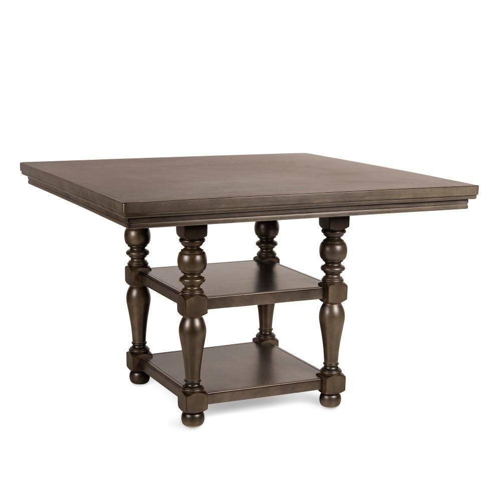 Steve Silver Caswell Distressed Harbor Grey Counter Table