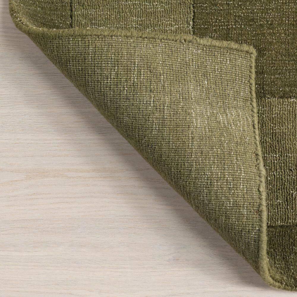 Milchan High Low Wool Blend Area Rug