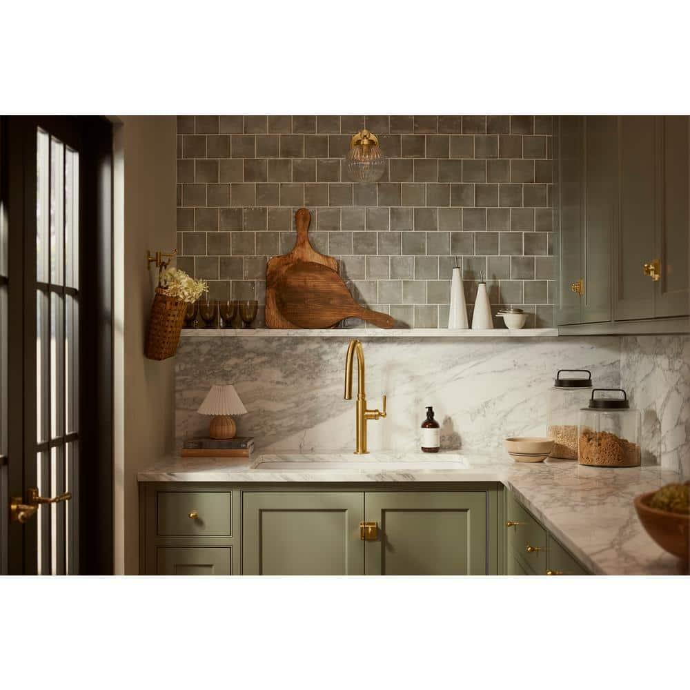 Edalyn by Studio McGee Pull-Down Kitchen Sink Faucet with Three-Function Sprayhead