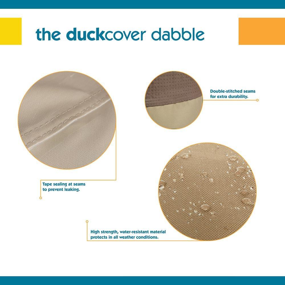 Duck Covers Elegant Waterproof 79 Inch Patio Sofa Cover