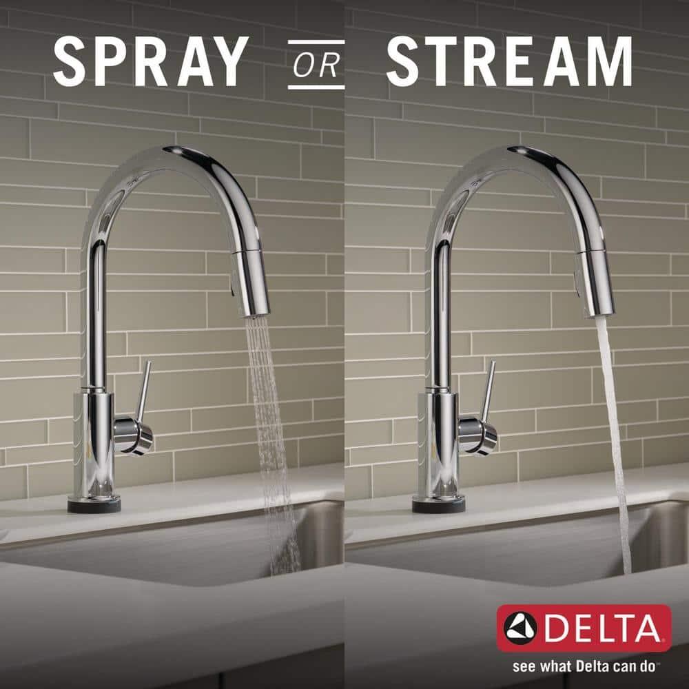 Trinsic Pull Down Sprayer Touch and Voice Control Kitchen Sink Faucet, Touch Control Kitchen Faucet