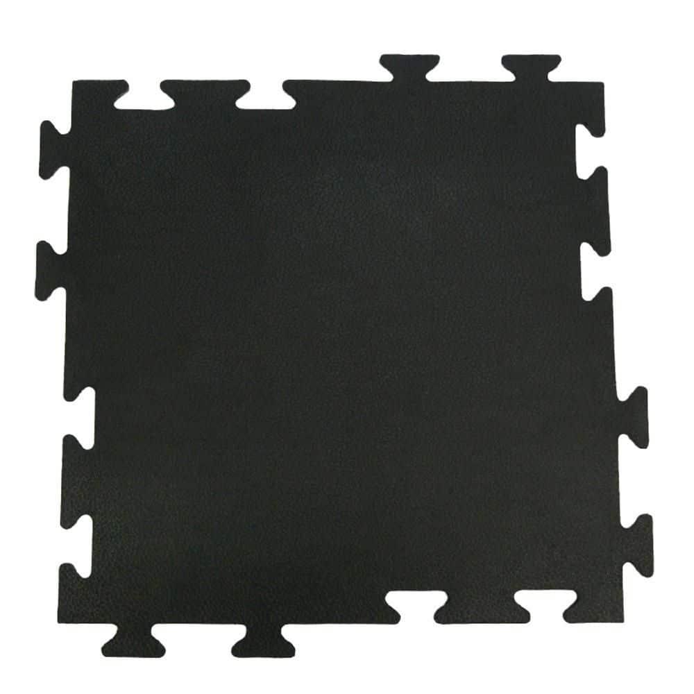 Rubber-Cal, Inc. Armor-Lock 3/8'' Rubber Tiles (Set of 12)