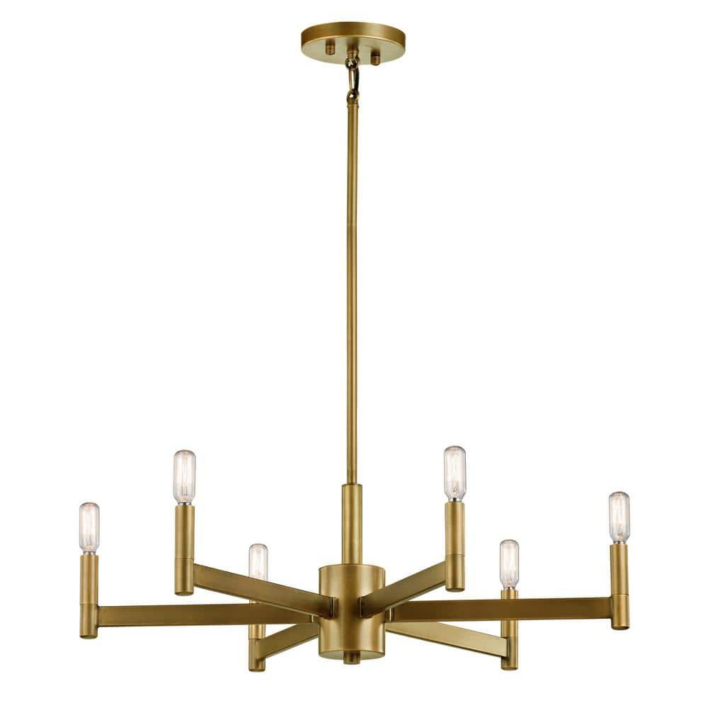 Tuscany 8 Light Metal Dimmable Chandelier