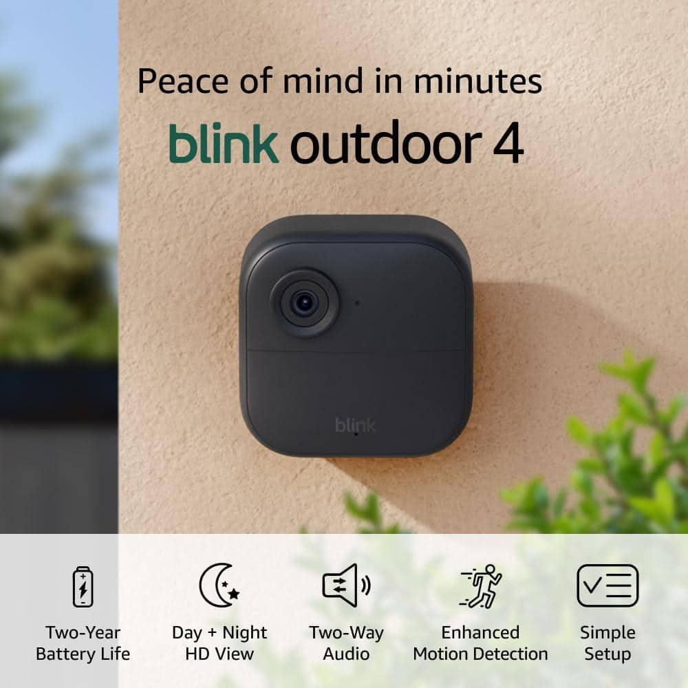 Blink Outdoor 4 - Battery-Powered Smart Security Camera System