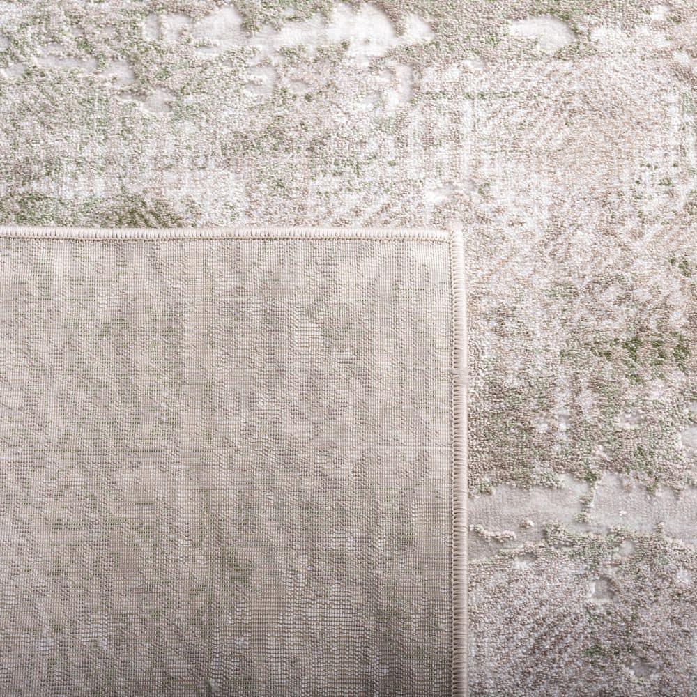 Meadow 500 MDW585 Power Loomed Indoor Area Rug - Beige/Sage - 9'x12' - Safavieh
