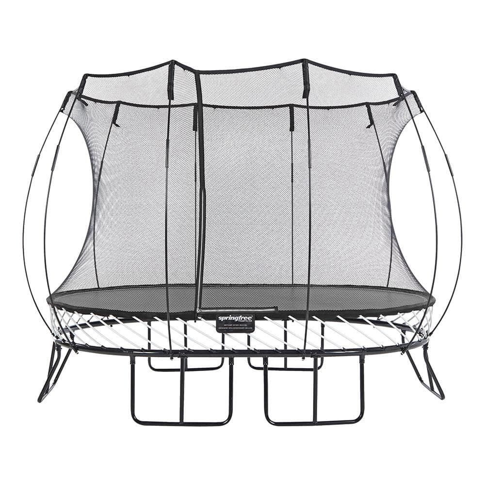 SpringfreeTrampoline Springfree Trampoline Kids Outdoor Large Oval 8 x 13' Trampoline with Enclosure