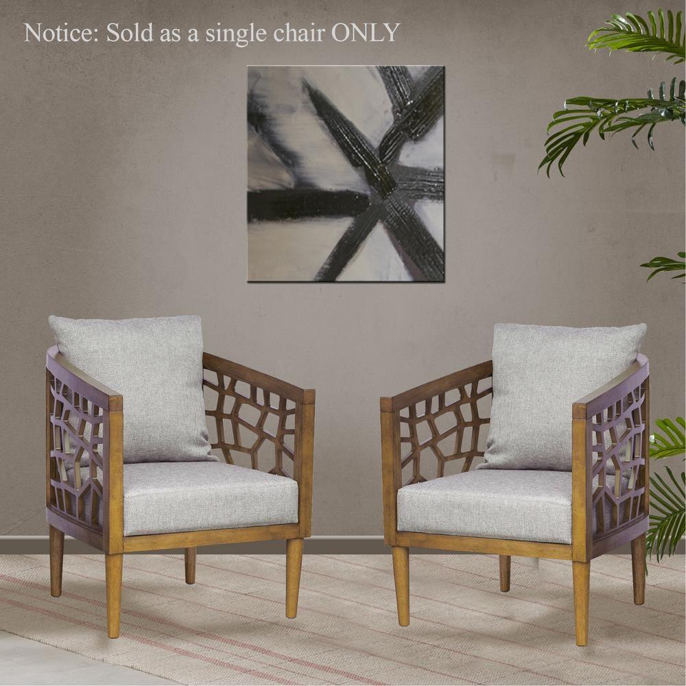 Pierre 27" W Polyester Barrel Chair