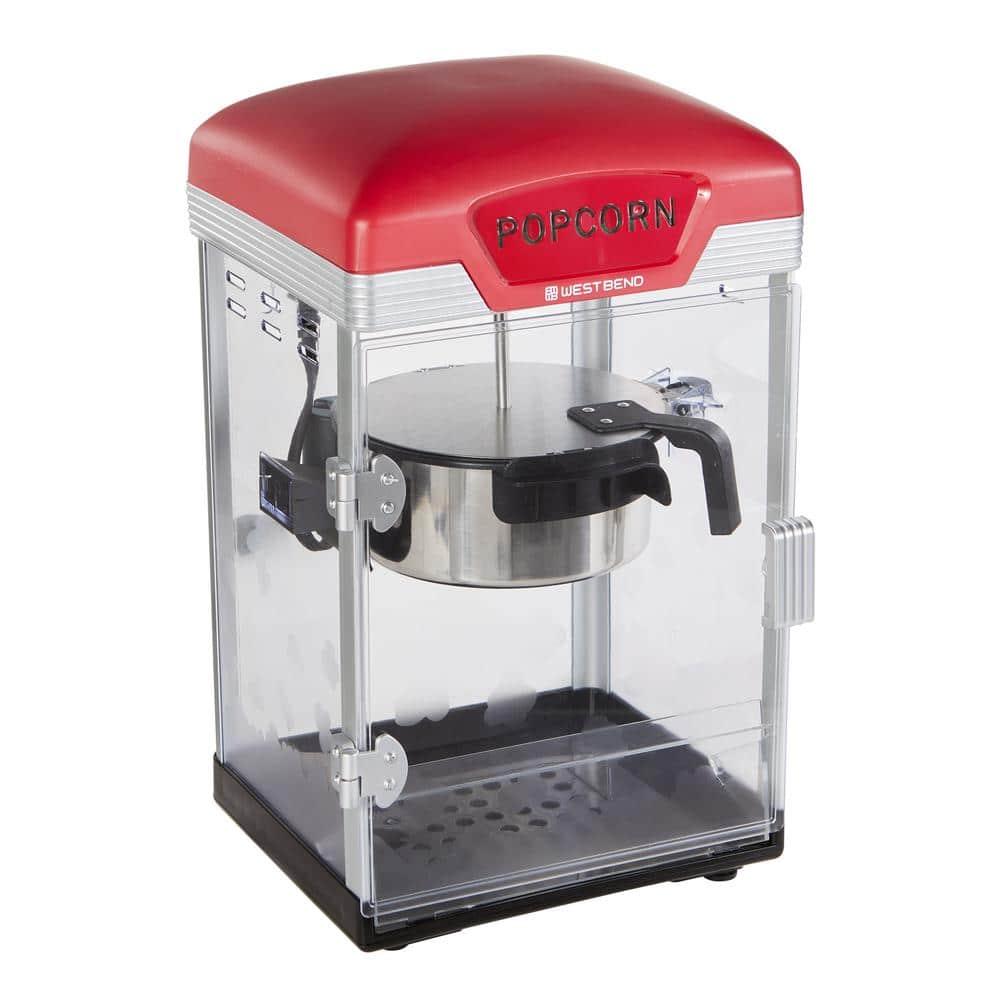 West Bend West Bend Theater Crazy 4 Qt. Popcorn Machine, In Black