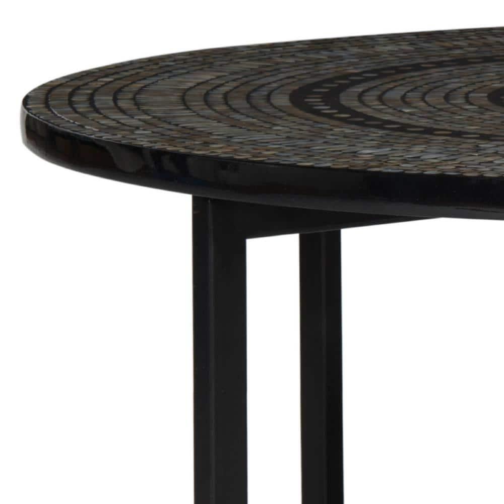 Cheyenne Coffee Table - Black - Safavieh