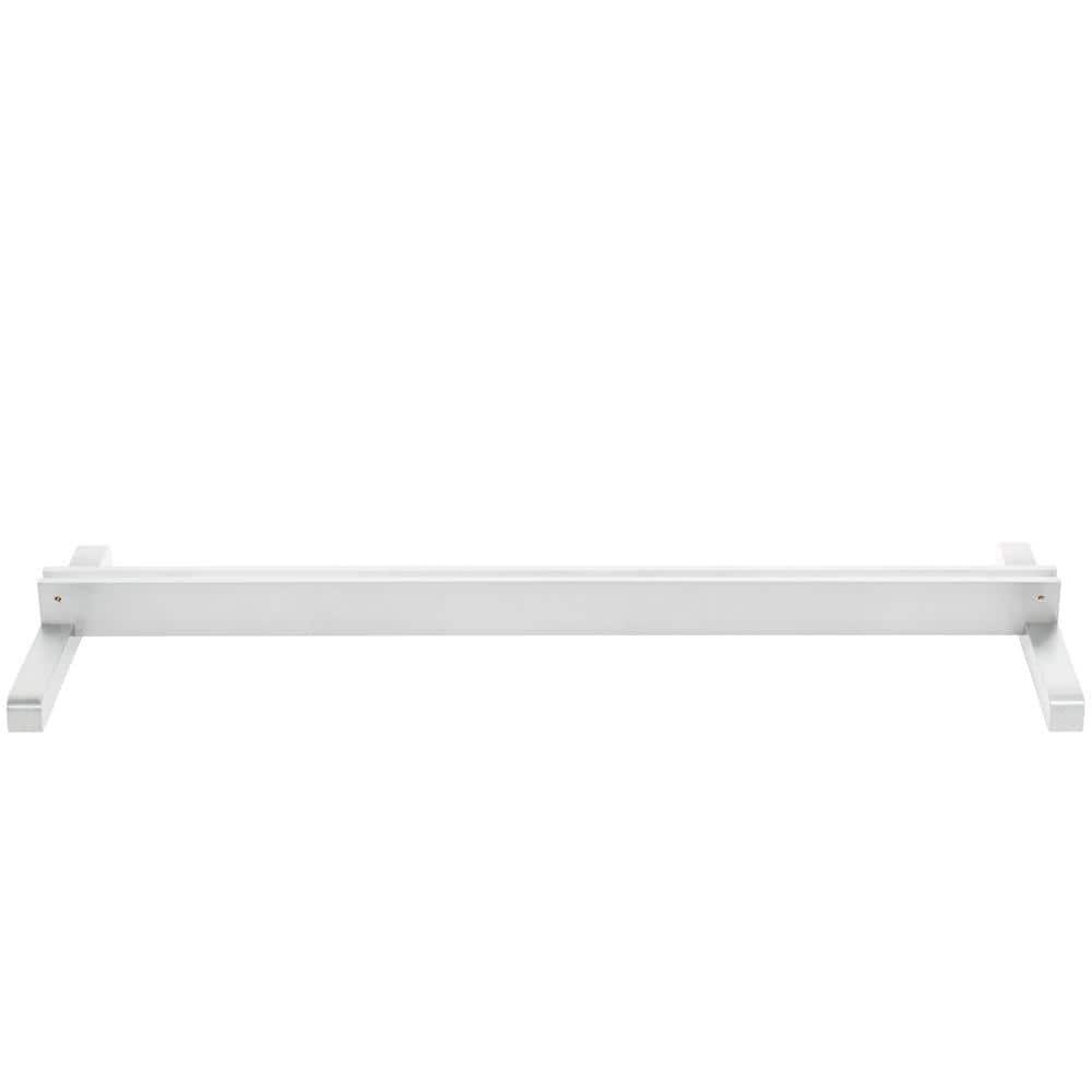 Red Lantern Room Divider Stand (Stand Only), White, for 3 Panel Screens