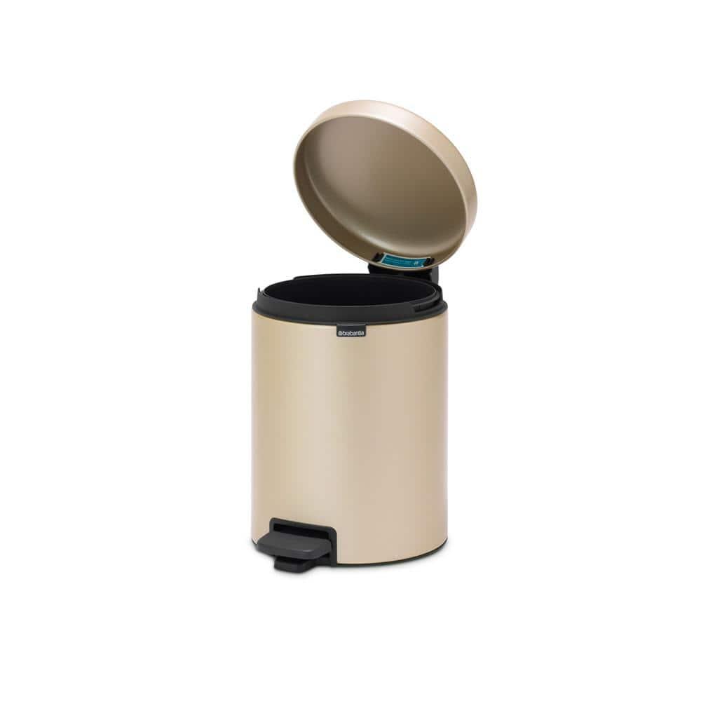 Brabantia NewIcon Step On Trash Can, 1.3 Gallon (5 Liter)