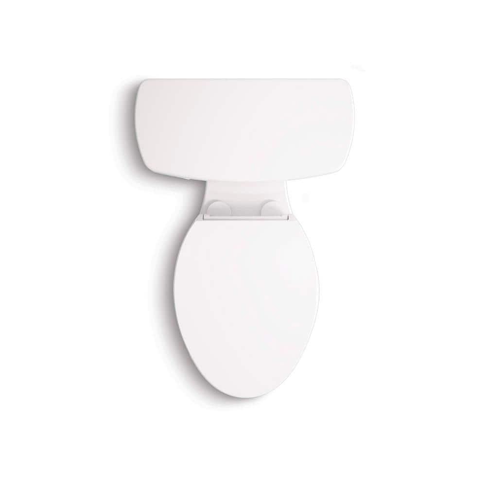 Hyten Elevated Toilet Seat with Quiet-Close Lid and Seat and Grip-Tight Bumpers