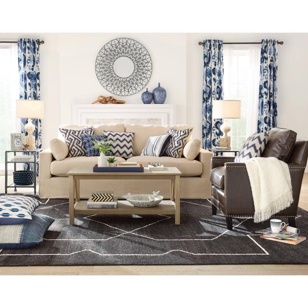 Buckler Arm Chair - MCR4613 - Brown - Safavieh