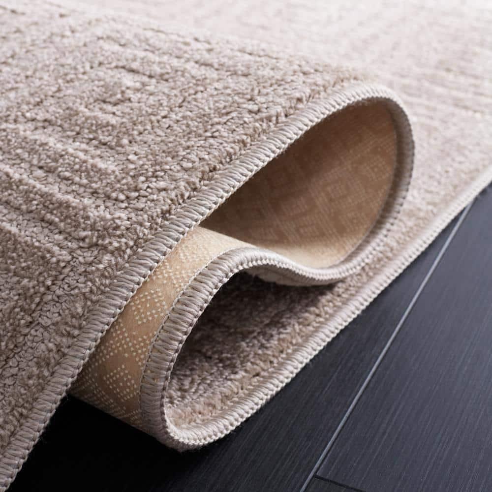 Pattern and Solid PNS412 Power Loomed Area Rug - Beige - 5'3"x7'6" - Safavieh.