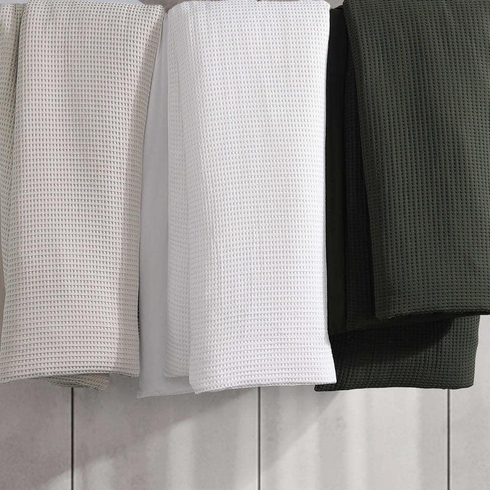 Kenneth Cole Solid Waffle Reversible Comforter Set