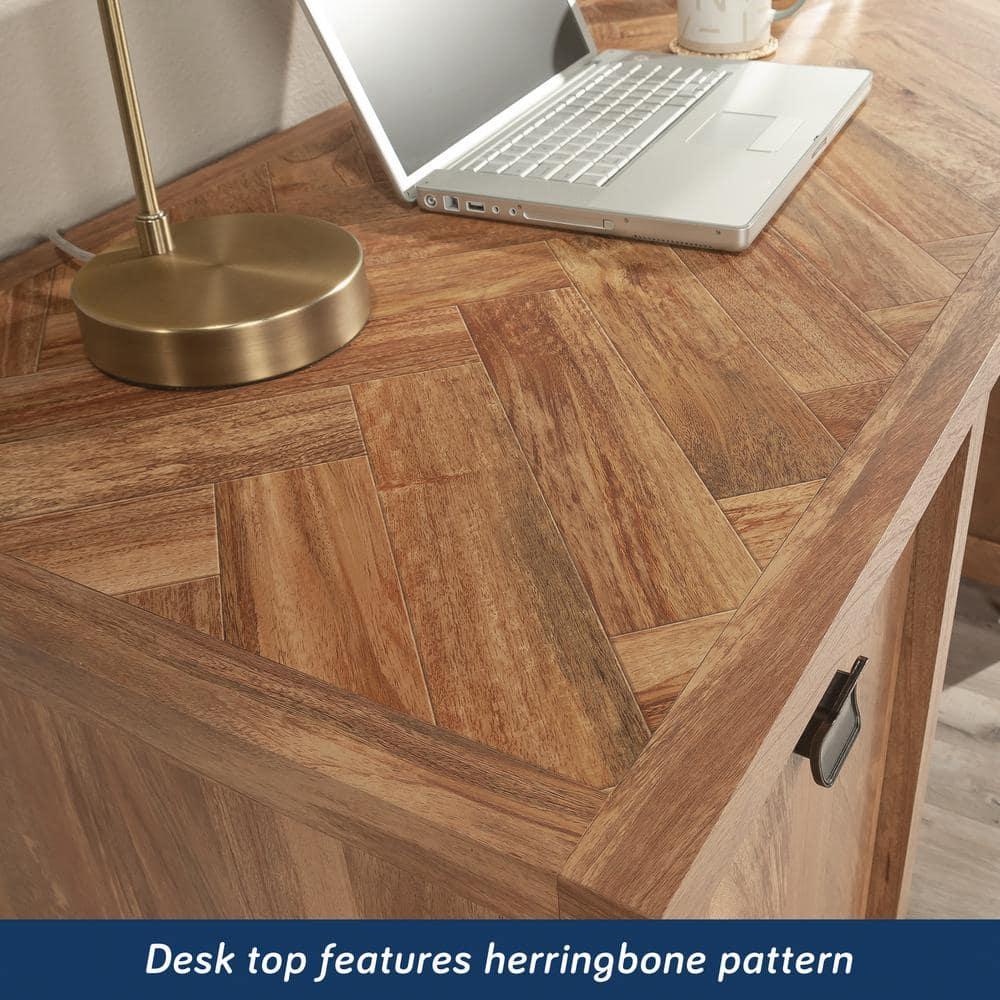Gassin Comp Desk Hutch Ste, Sindoori Mango Finish
