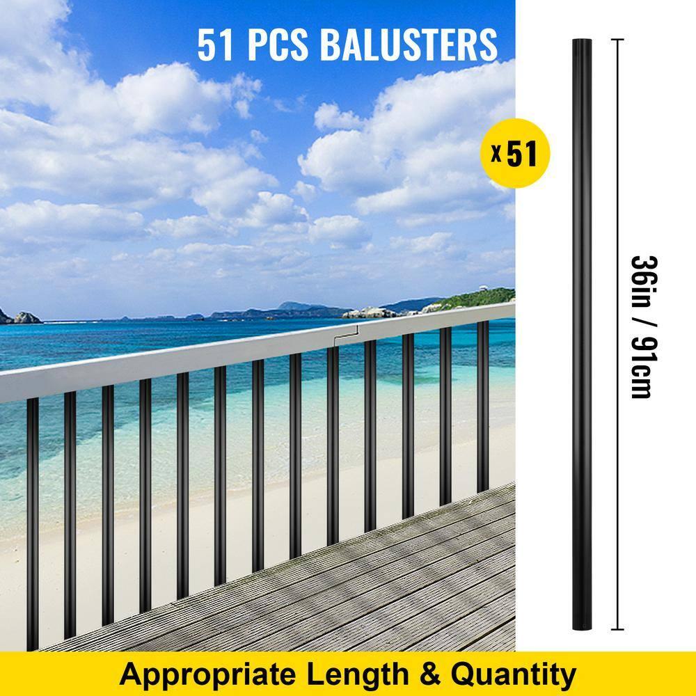 36" x 0.75" x 0.75" Deck Baluster Set