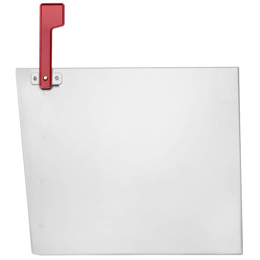 Architectural Mailboxes Oasis Classic Large High Security Parcel Mailbox, White