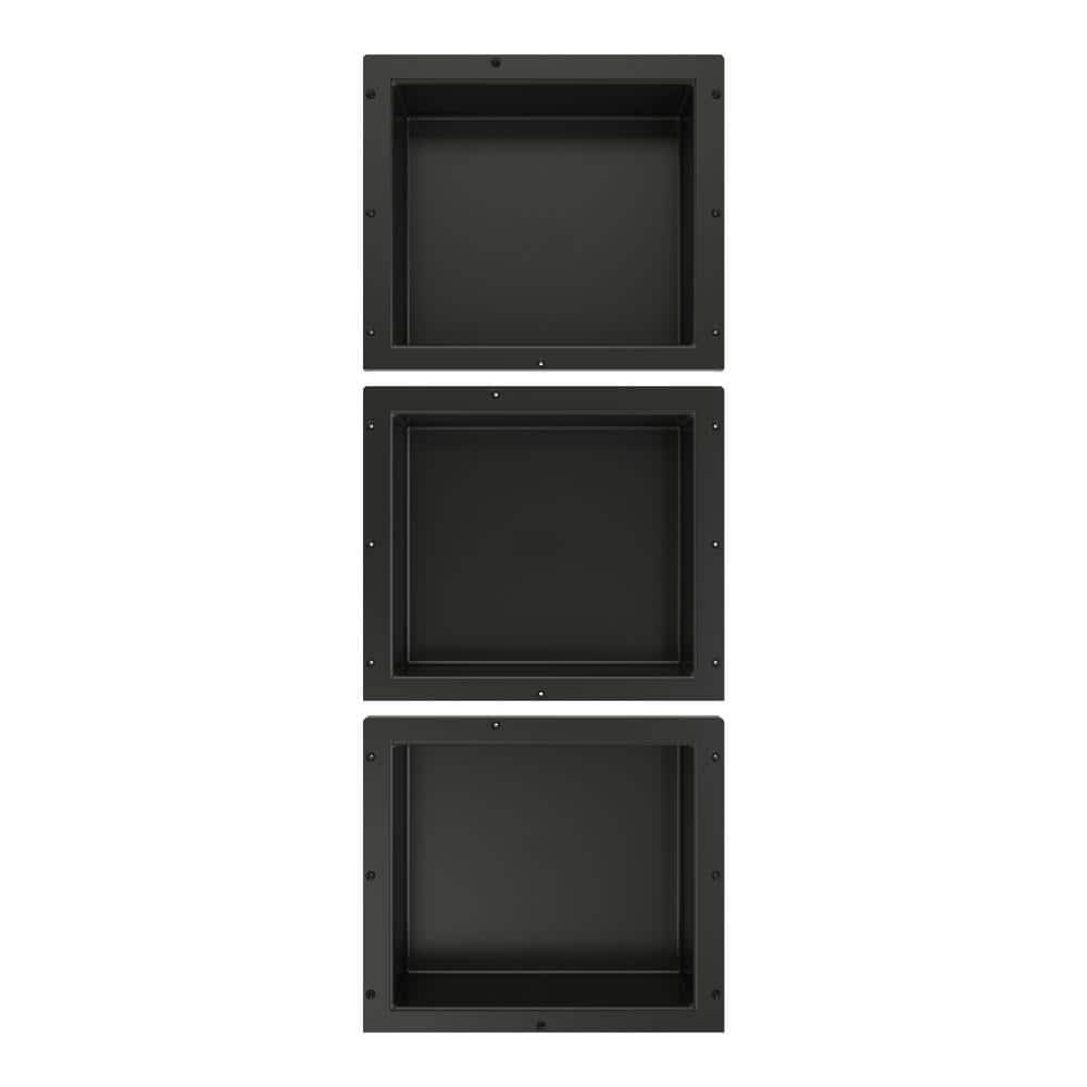 Tile Redi Triple Recessed Shelf