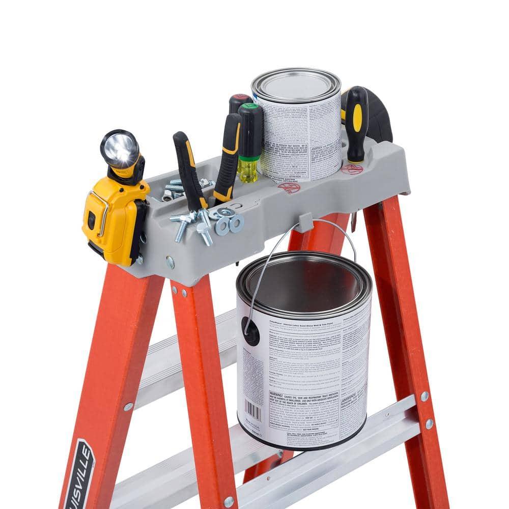 Louisville Ladder 4 ft. Fiberglass Step Ladder, 300 lbs. Load Capacity Type IA Duty Rating