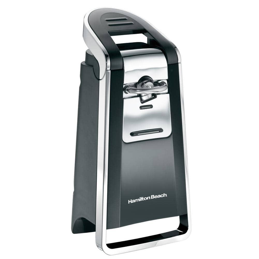 Hamilton Beach Black and Chrome Electric Can Opener
