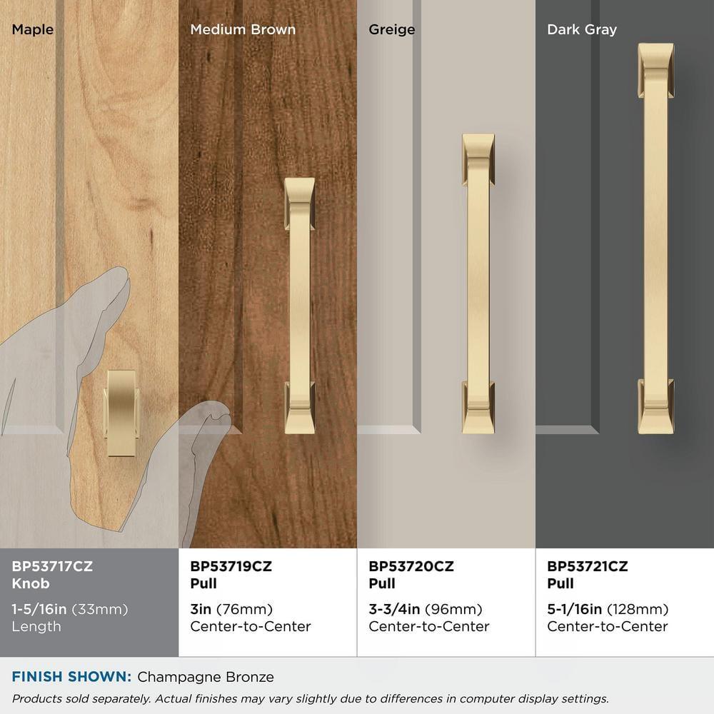 Amerock Westerly 1 1/16" Length Bar Knob