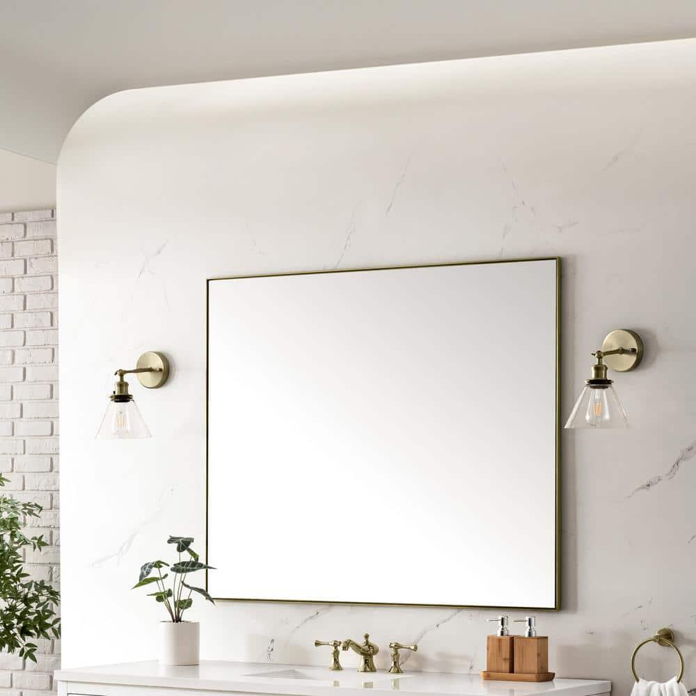 Rohe Rectangle Beveled Bathroom Mirror