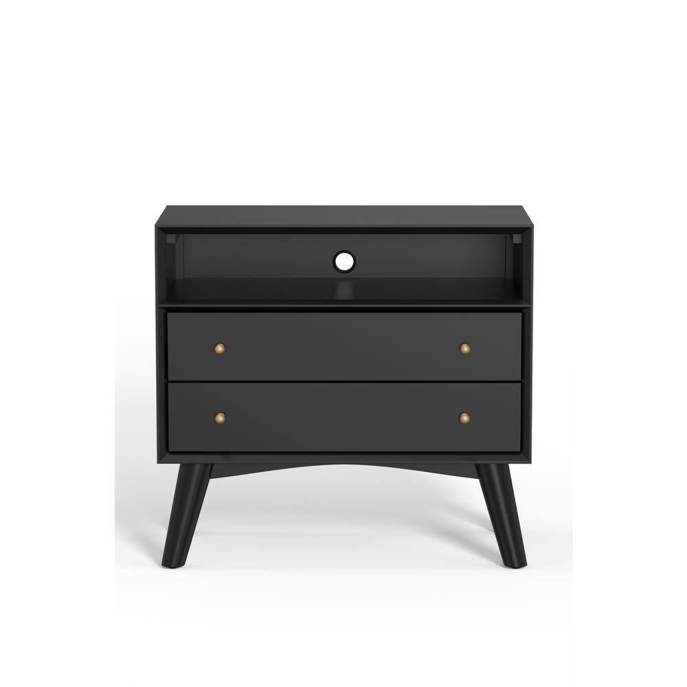 Williams 2-Drawer Nightstand with Shelf