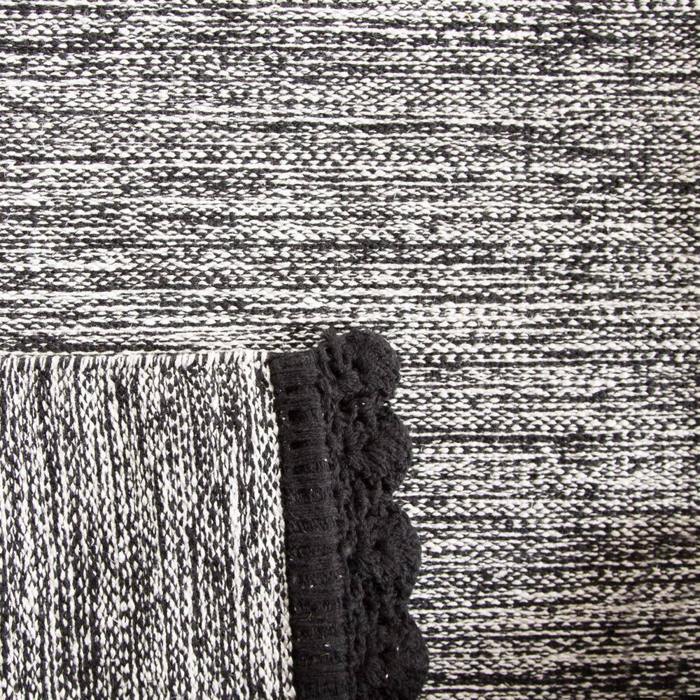 Montauk MTK615 Hand Woven Indoor Area Rug - Black - 8'x10' - Safavieh