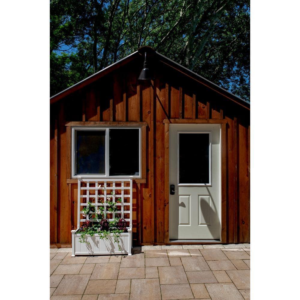 Vita Huron Planter Box with Trellis