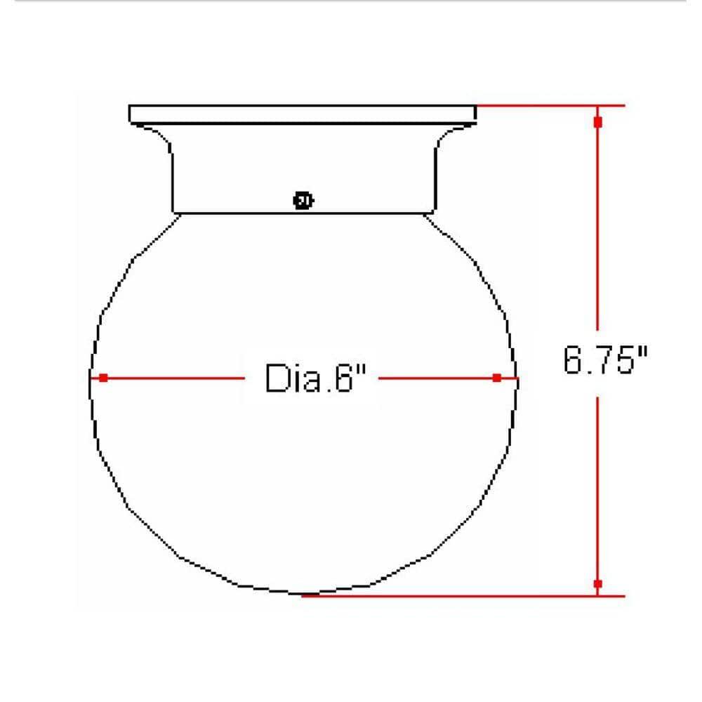 Design House 514521 Millbridge Traditional 1-Light Indoor Flush Mount Ceiling Light Dimmable Alabaster Glass for Bedroom Dining Room Kitchen, Oil Rubbed Bronze