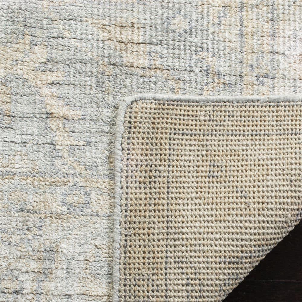 Maharaja MHJ415 Hand Knotted Area Rug - Light Blue/Ivory - 5'x8' - Safavieh.