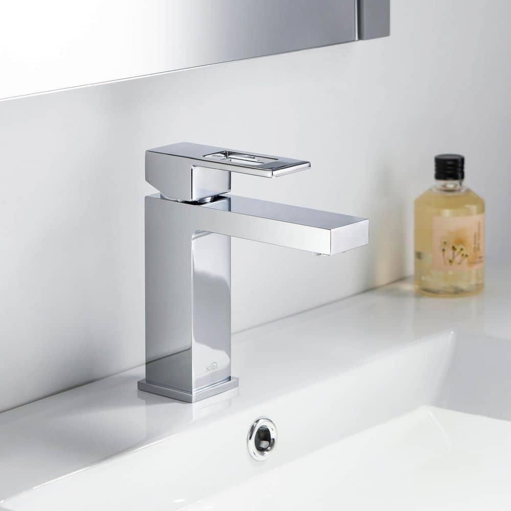 Cube Single-Hole Single-handle Bathroom Faucet