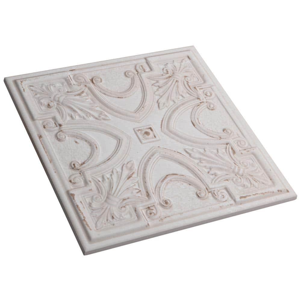 Fitz 8" x 8" Ceramic Patterned Wall Tile