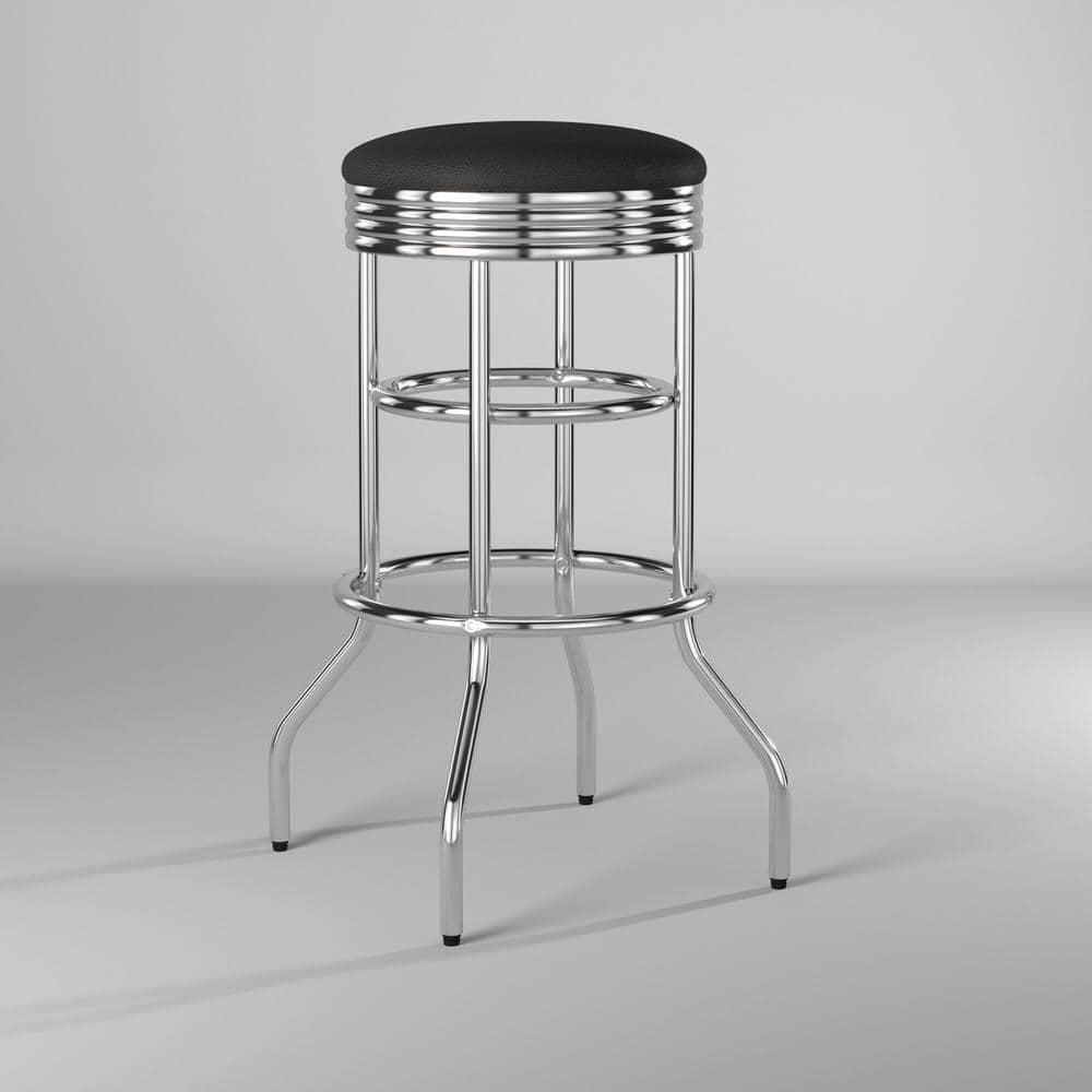 Trinity  30" Swivel Stool, Chrome