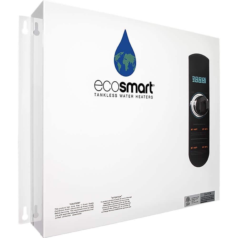 EcoSmart ECO36 36 kW 240V Self-Modulating Electric Tankless Water Heater
