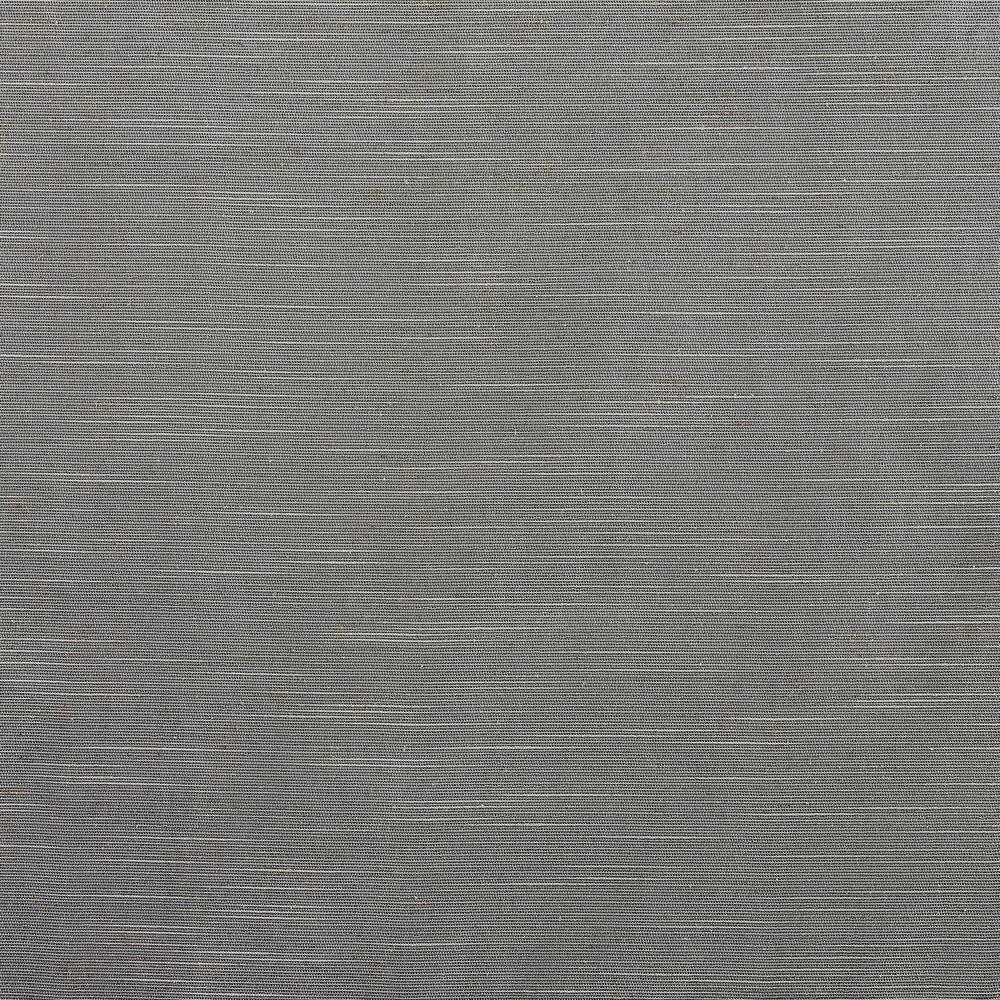 50"x63" Archaeo Total Blackout Textured Linen Blend Grommet Top Curtain Panel Gray