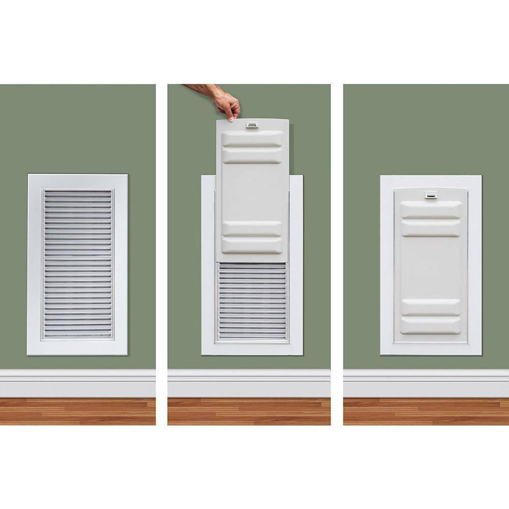 High Tech Pet Metal Door Mounted Electronic Pet Door