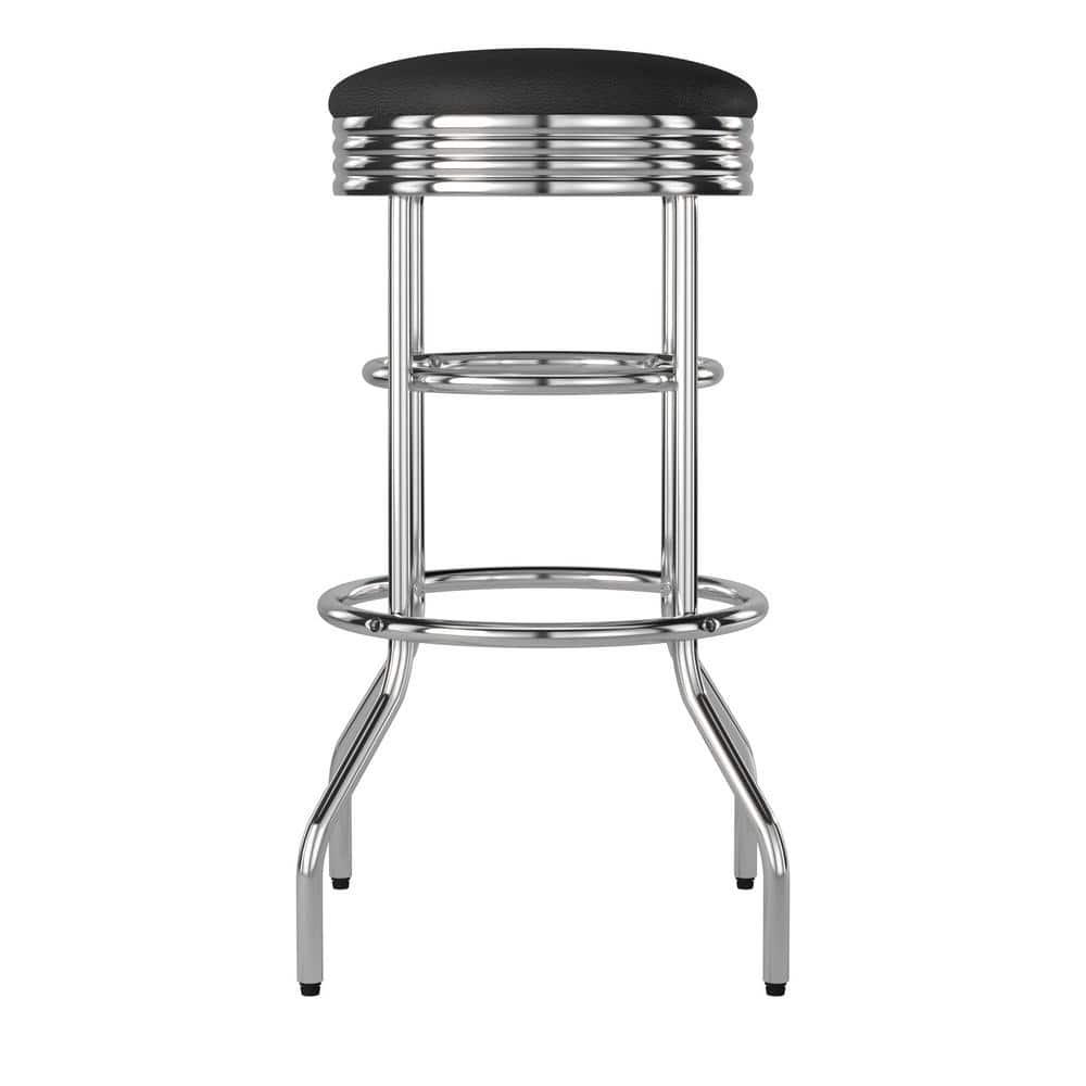 Trinity  30" Swivel Stool, Chrome