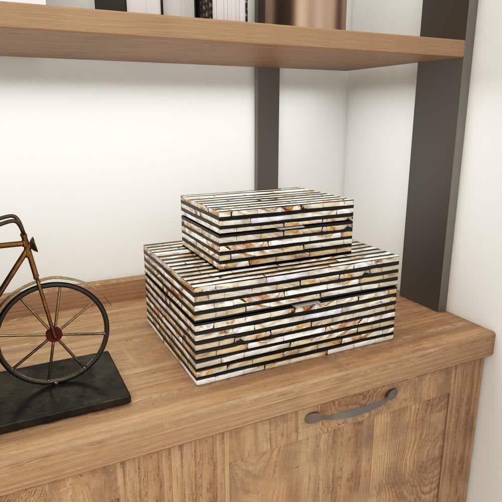 2 - Piece Handmade Decorative Box