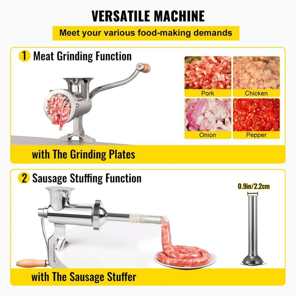 VEVOR VEVOR Stainless Steel Manual Sausage Stuffer