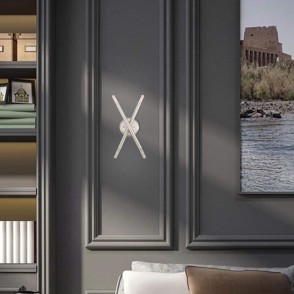 Livex Lighting Soho 4 - Light Wall Light in  Brushed Nickel