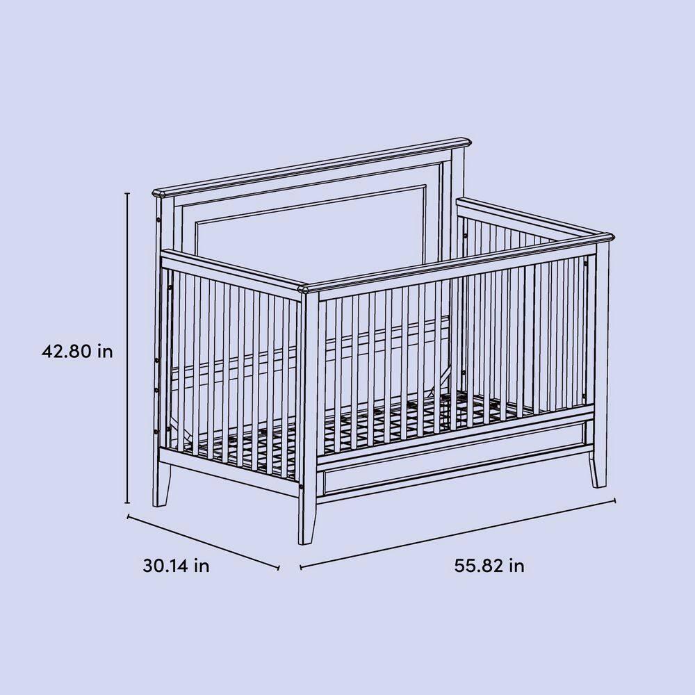 Solstice 5-in-1 Convertible Crib