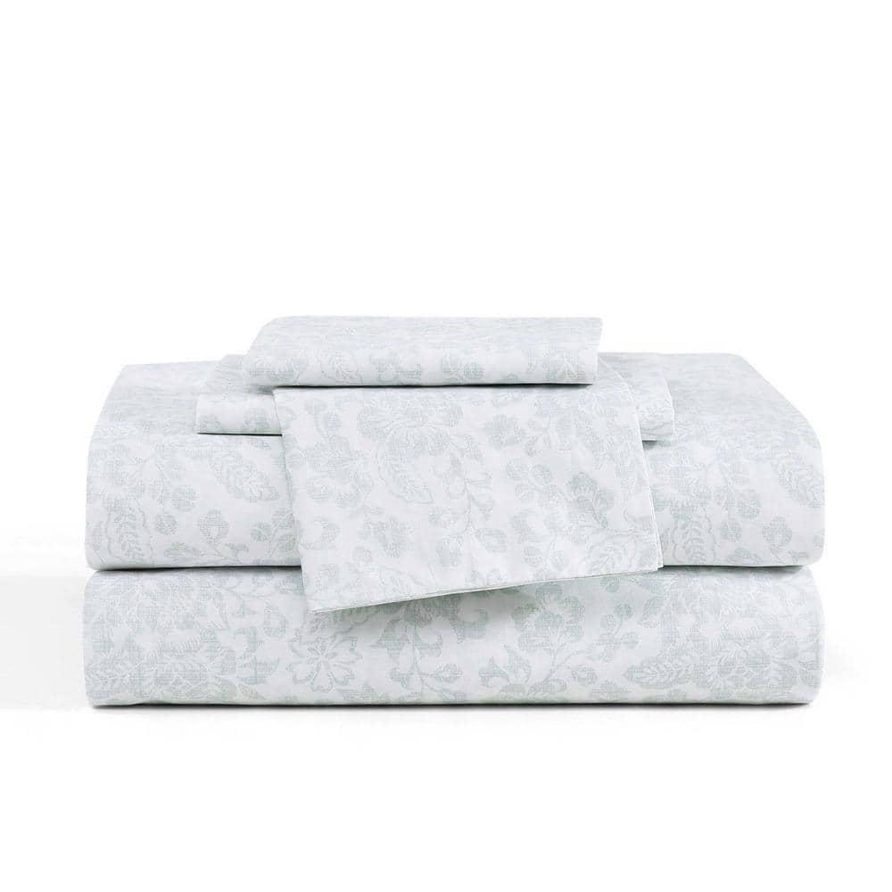 Stone Cottage Bedding Mae Stone Cottage Floral Cotton Percale Printed Sheet Set