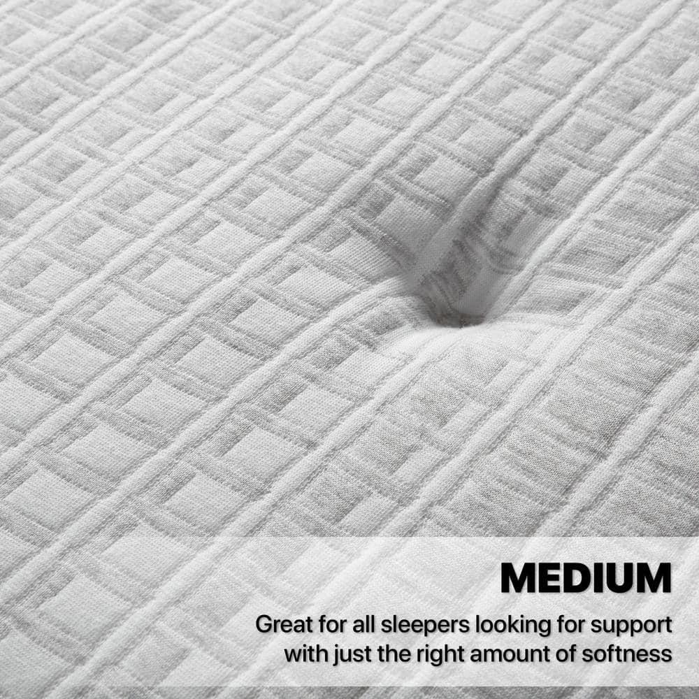 Beautyrest Silver BRS900-C Medium 14.5" Innerspring Mattress and Box Spring Set
